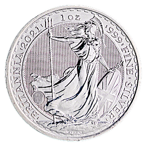 United Kingdom Silver Britannia 2021 - 1 oz 