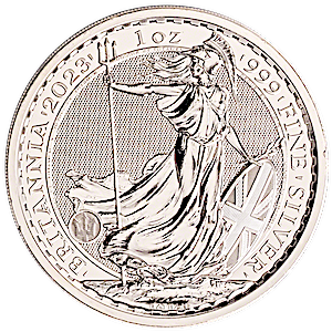 United Kingdom Silver Britannia 2023 - King Charles III Effigy - 1 oz 