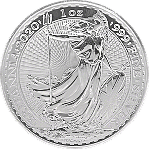 United Kingdom Silver Britannia 2020 - 1 oz 