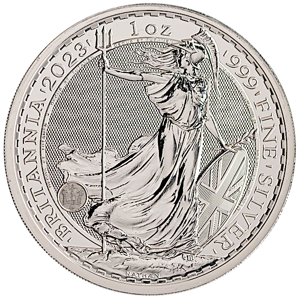 Buy 2023 1 oz UK Silver Britannia Coin - Coronation Edition