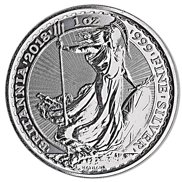 United Kingdom Silver Britannia 2018 - 1 oz United Kingdom Silver Britannia 2018 - 1 oz