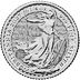 2027 1/4 oz United Kingdom Silver Britannia Bullion Coin thumbnail