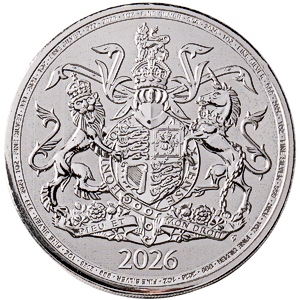 2026 1 oz United Kingdom Silver Royal Arms Bullion Coin
