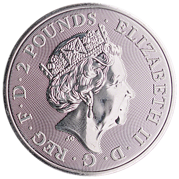 United Kingdom Silver Royal Arms 2020 1 oz Royal Mint