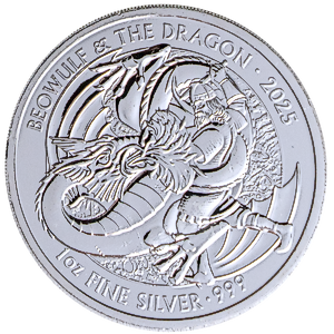 2025 1 oz United Kingdom Myths & Legends 