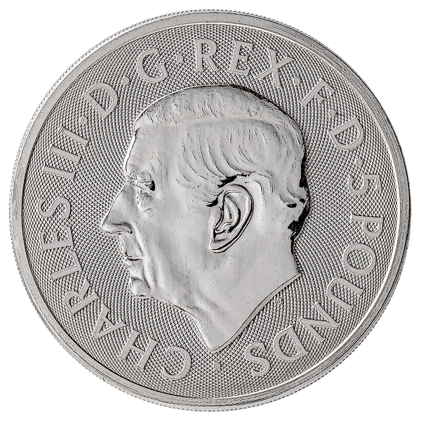 Buy 2024 2 oz United Kingdom Silver Tudor Beasts Bullion Coin