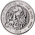 2023 2 oz United Kingdom Silver Tudor Beasts Bullion Coin - The Bull of Clarence thumbnail