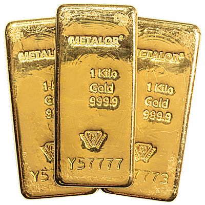 1kg Gold Bars