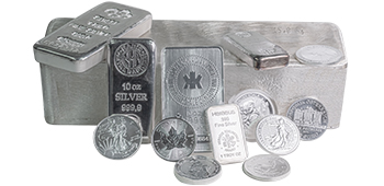 silver bars coins